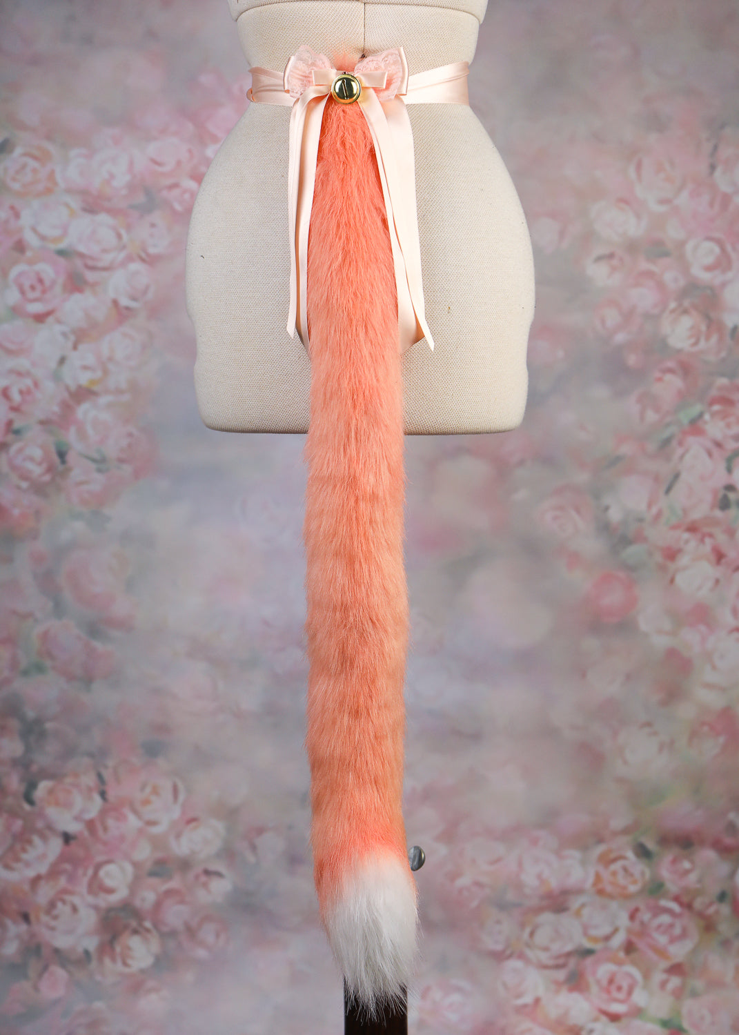 Peachy Cat Ears and Tail Set