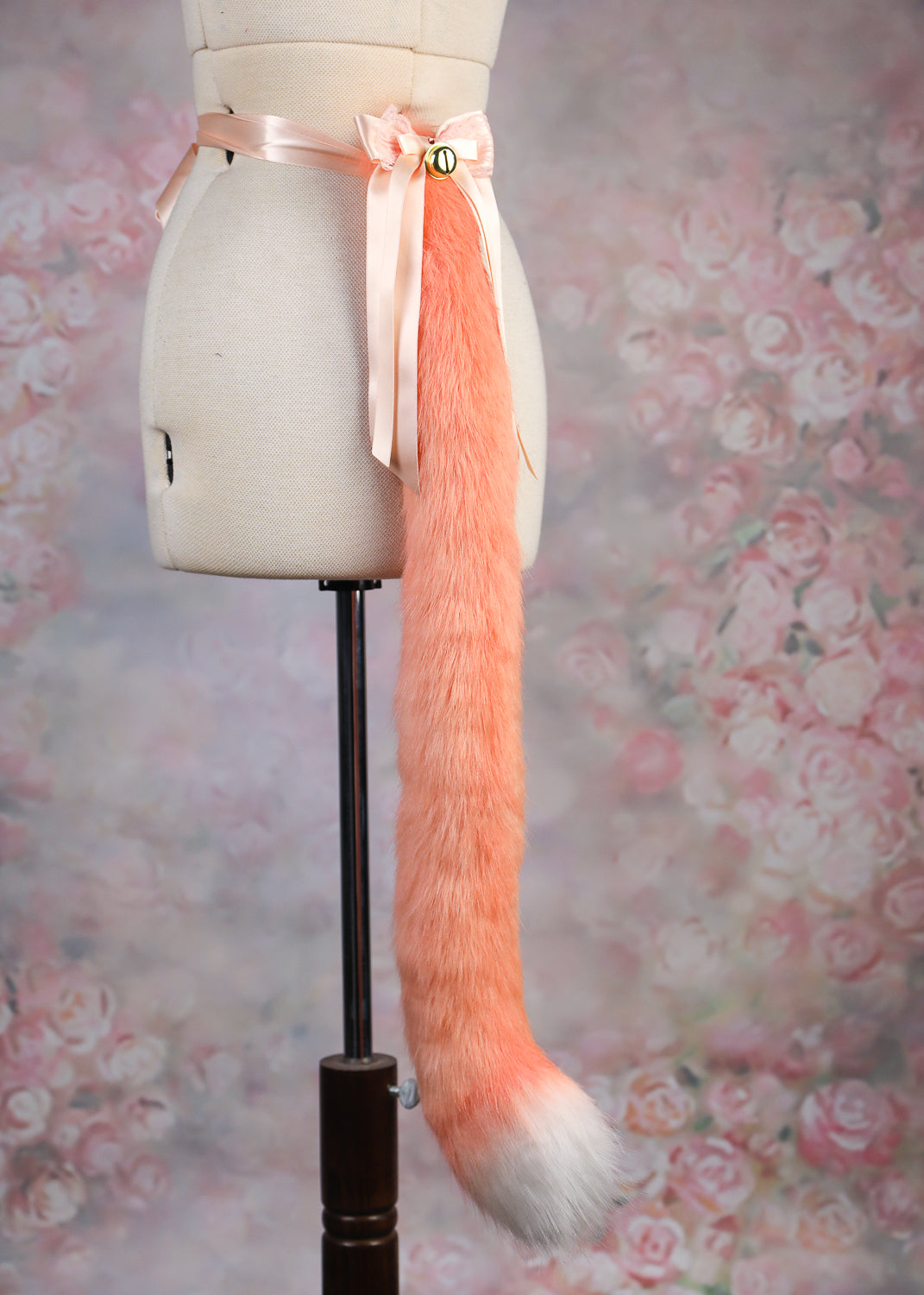 Peachy Cat Ears and Tail Set