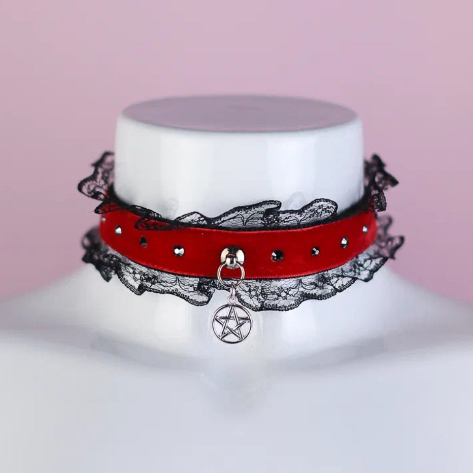 Pentagram Choker