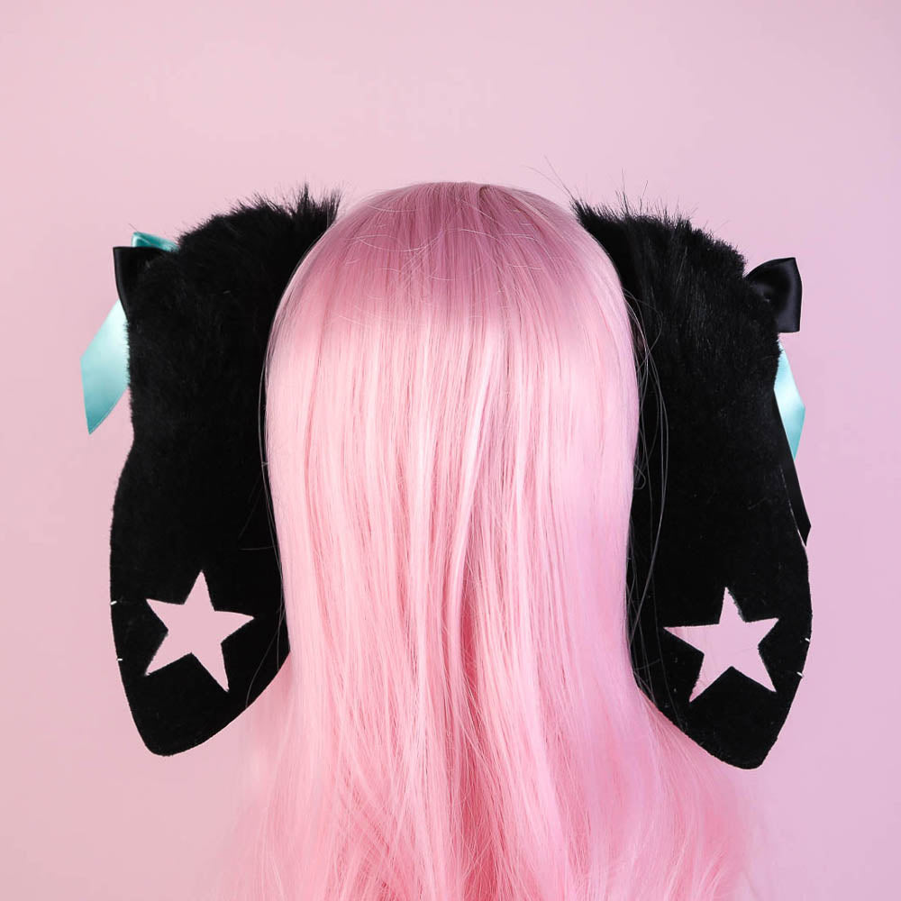 Mint Starry Bunny Ears