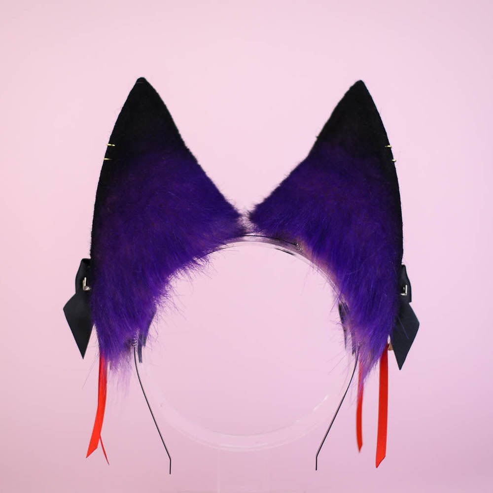 Purple Chinese Kitsune Ears