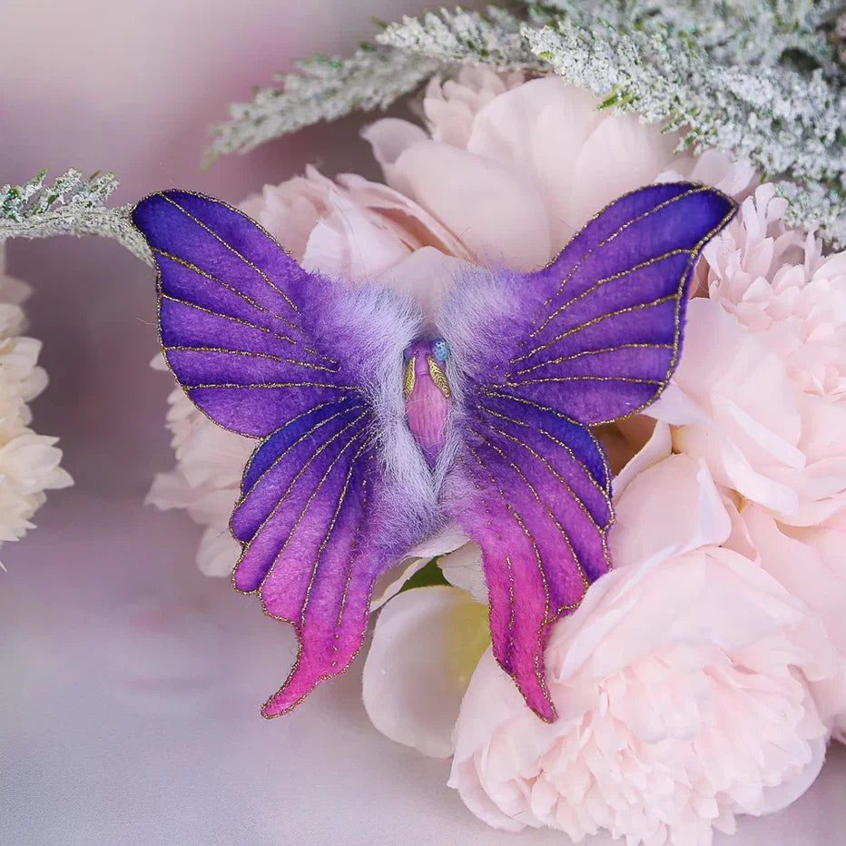 Moth Hair Clip