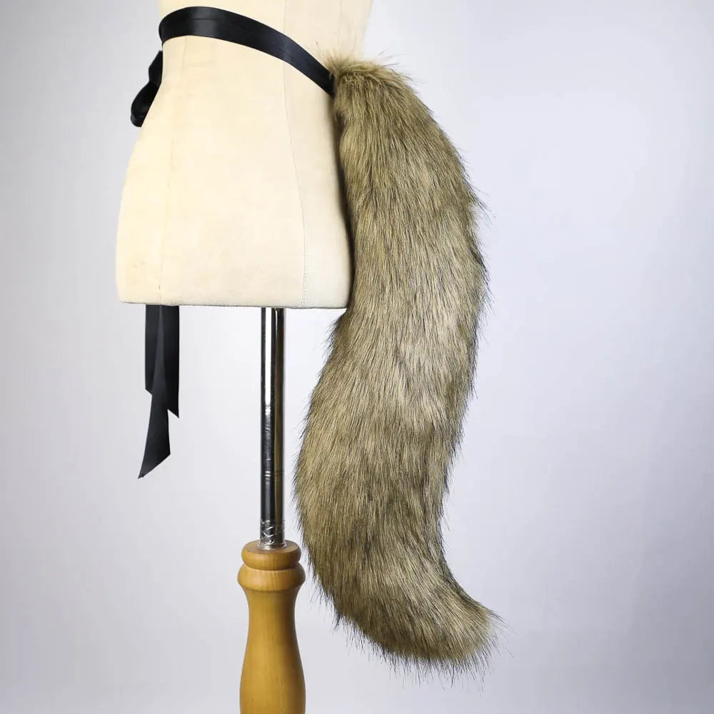 Realistic Wolf Ears and Tail Set