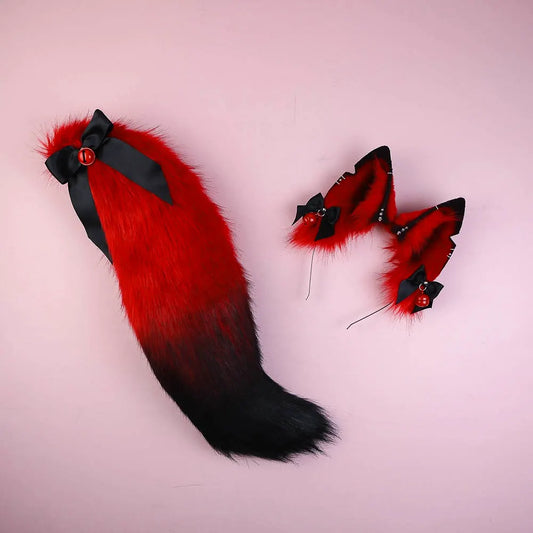 Red Fox Ears and Tail Set